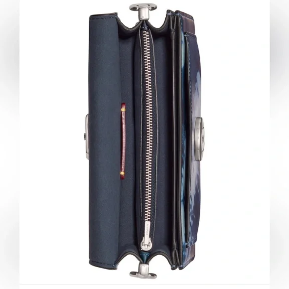 Coach Tabby Mini Tie-Dye Print Leather Shoulder Bag 20 LH/Midnight NWT Shoulder Bags